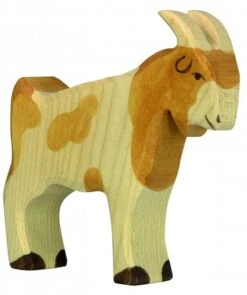 Holztiger Boerderij: geitenbok 9x2x10cm, hout