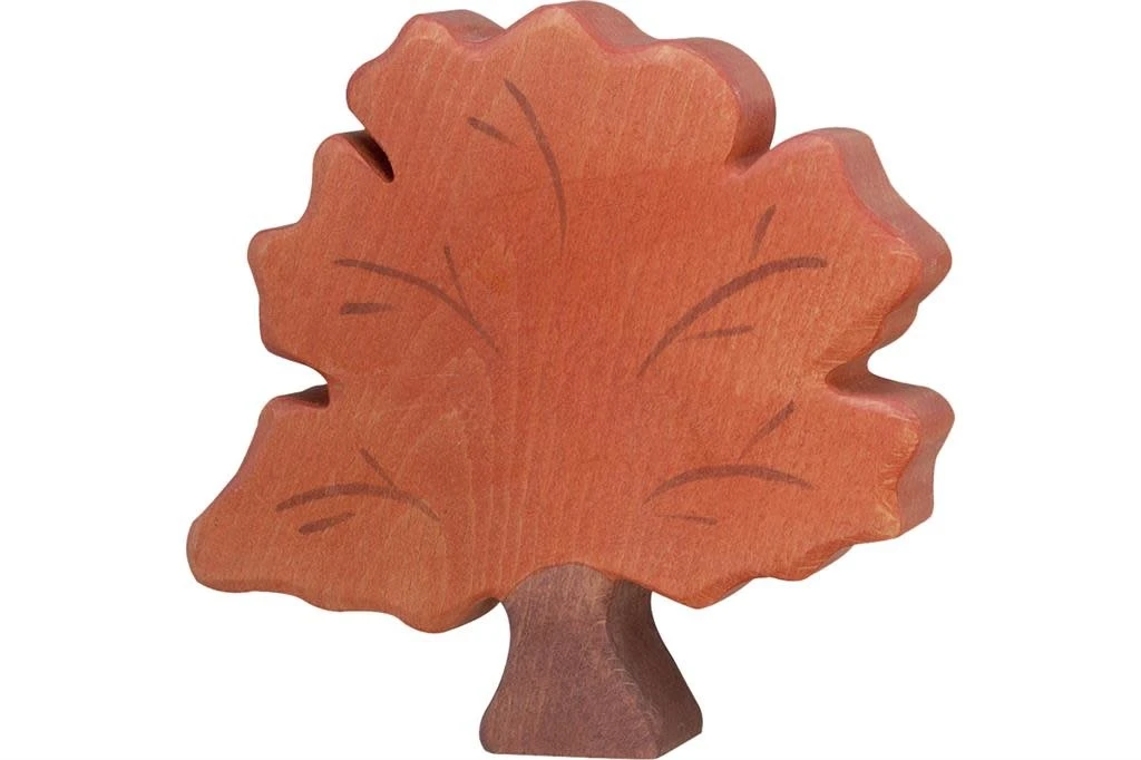 Holztiger Bosdieren: herfstboom 14x2x13cm, Hout 3 Holztiger Bosdieren: herfstboom 14x2x13cm, Hout