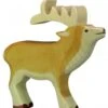 Holztiger Bosdieren: hert 15x3x15cm, hout -Goedkope Speelgoed holztiger bosdierenhert15x3x15cmhout