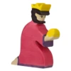 Holztiger Houten Figuren - Kerstmis: Balthasar rood -Goedkope Speelgoed holztiger houten figuren kerstmisbalthasarrood