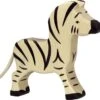 Holztiger Wildernis: zebra klein 12x2x11cm, hout -Goedkope Speelgoed holztiger wilderniszebraklein12x2x11cmhout