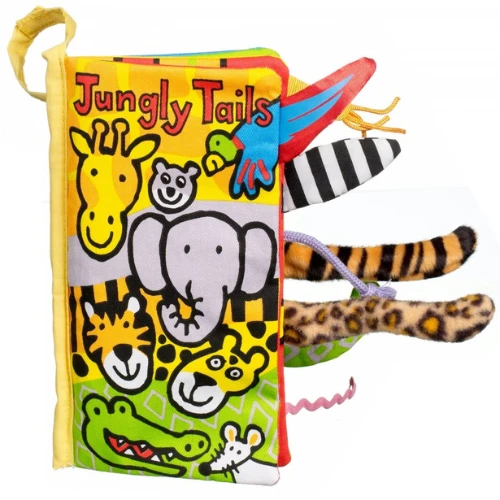 Jellycat Babyspeelgoed - Stoffen Babyboekje Jungly, 21cm 4 Jellycat Babyspeelgoed - Stoffen Babyboekje Jungly, 21cm - Afbeelding 2