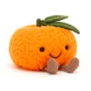 Jellycat Jellycat Knuffels - Amuseable Clementine Small, 9cm -Goedkope Speelgoed jellycat jellycat knuffels amuseable clementine sm