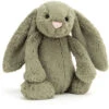 Jellycat Jellycat Knuffels - Bashful Fern Bunny Medium, 31cm -Goedkope Speelgoed jellycat jellycat knuffels bashful fern bunny medi