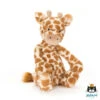 Jellycat Jellycat Knuffels - Bashful Giraffe Small, 18cm -Goedkope Speelgoed jellycat jellycat knuffels bashful giraffe small 1