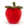 Jellycat Jellycat Knuffels - Fabulous Fruit Strawberry, 8cm -Goedkope Speelgoed jellycat jellycat knuffels fabulous fruit strawber