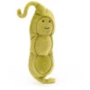 Jellycat Jellycat Knuffels - Vivacious Vegetable Pea, 17cm -Goedkope Speelgoed jellycat jellycat knuffels vivacious vegetable pea