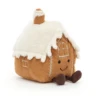 Jellycat Knuffels - Amuseable Gingerbread House, 20cm -Goedkope Speelgoed jellycat knuffels amuseable gingerbread house 20cm