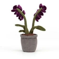Jellycat Knuffels - Amuseable Purple Orchid, 29cm -Goedkope Speelgoed jellycat knuffels amuseable purple orchid 29cm 2