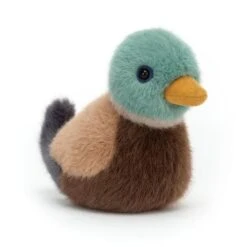 Jellycat Knuffels - Birdling Mallard, 10cm