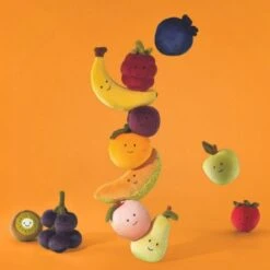 Jellycat Knuffels - Fabulous Fruit Plum, 6cm -Goedkope Speelgoed jellycat knuffels fabulous fruit plum 6cm 3