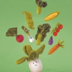 Jellycat Knuffels - Vivacious Vegetable Kale Leaf, 21cm -Goedkope Speelgoed jellycat knuffels vivacious vegetable kale leaf 21 3