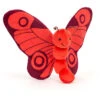 Jellycat (UA) Jellycat Knuffels - Breezy Butterfly Poppy, 23cm -Goedkope Speelgoed jellycat ua jellycat knuffels breezy butterfly pop