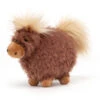 Jellycat (UA) Jellycat Knuffels - Rolbie Pony Small, 15cm -Goedkope Speelgoed jellycat ua jellycat knuffels rolbie pony small 15