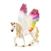 Schleich Schleich Bayala - Gevleugelde Regenboogeenhoorn -Goedkope Speelgoed schleich schleich bayala gevleugelde regenboogeenh