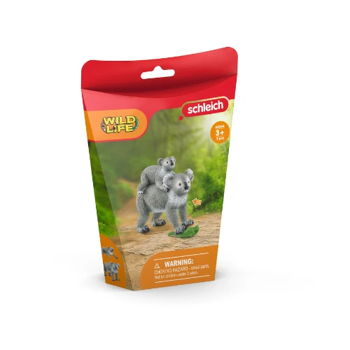 Schleich Schleich Wild Life - Koalamoeder Met Baby 4 Schleich Schleich Wild Life - Koalamoeder Met Baby - Afbeelding 2