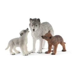 Schleich Schleich Wild Life - Wolvin Met Wolvenwelpen