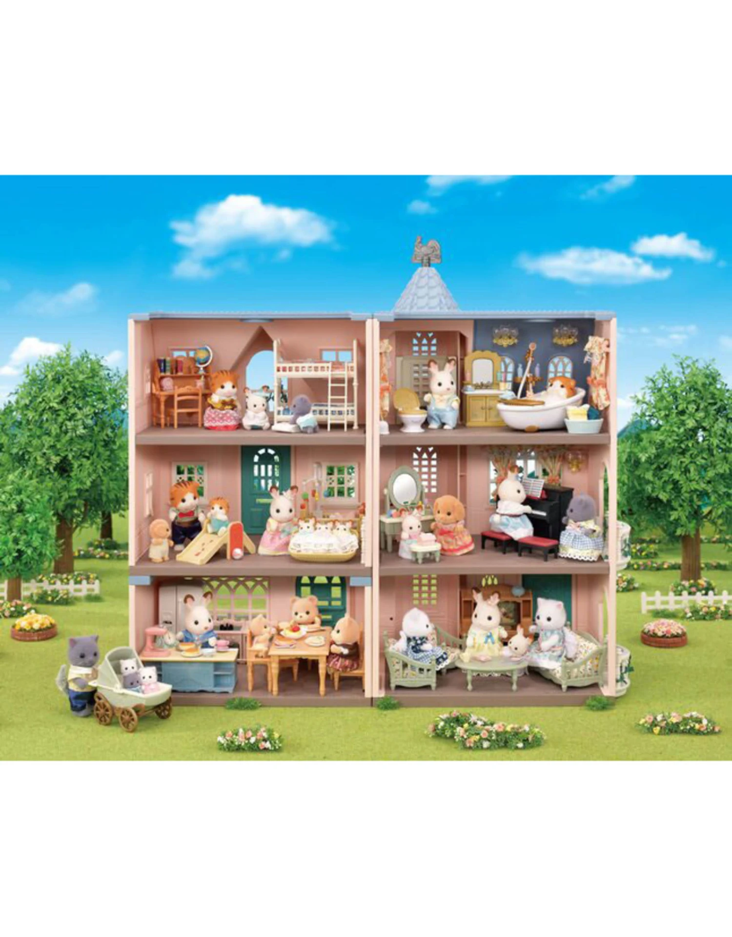 Sylvanian Families 3 Huizen Met Accessoires (Jubileum Set 35 Jaar) 4 Sylvanian Families 3 Huizen Met Accessoires (Jubileum Set 35 Jaar) - Afbeelding 2