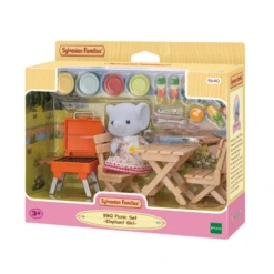 Sylvanian Families BBQ Picknick Set- Olifant Meisje -Goedkope Speelgoed sylvanian families bbq picknick set olifant meisje 3