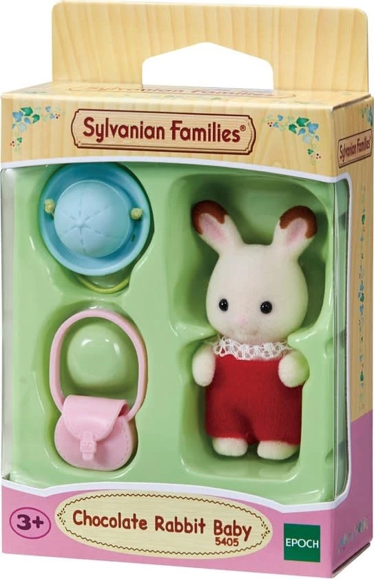Sylvanian Families Sylvanian Families - Baby Chocoladekonijn 3 Sylvanian Families Sylvanian Families - Baby Chocoladekonijn