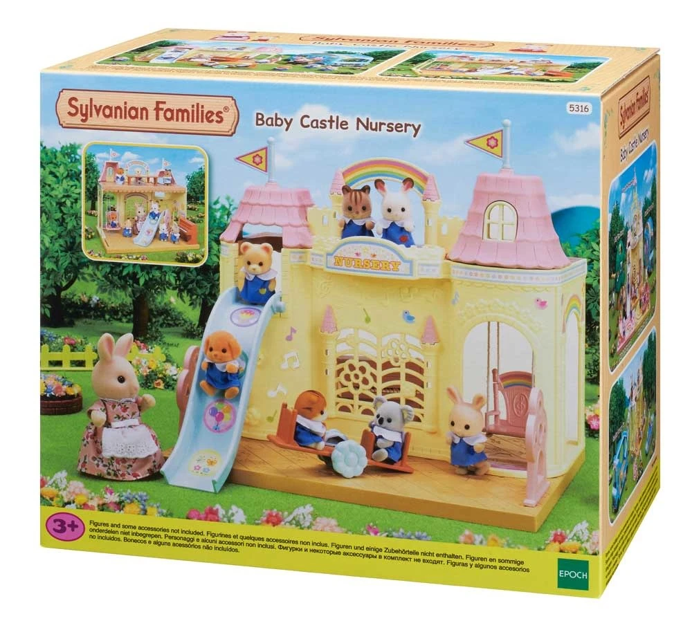 Sylvanian Families Sylvanian Families - Baby Creche Kasteel 5 Sylvanian Families Sylvanian Families - Baby Creche Kasteel - Afbeelding 3