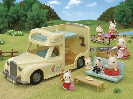 Sylvanian Families Sylvanian Families - Familie Camper 4 Sylvanian Families Sylvanian Families - Familie Camper - Afbeelding 2