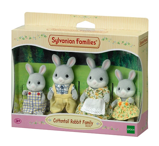 Sylvanian Families Sylvanian Families - Familie Katoenstaartkonijn 3 Sylvanian Families Sylvanian Families - Familie Katoenstaartkonijn