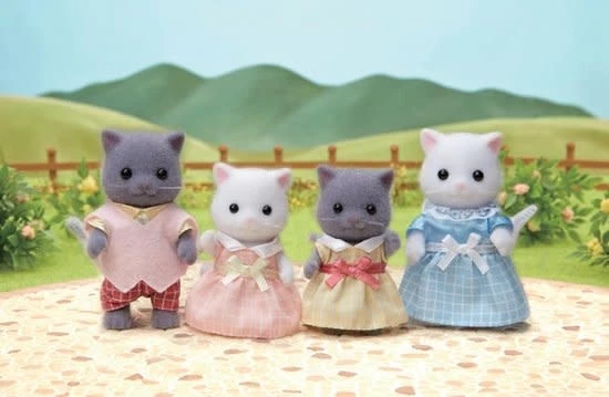 Sylvanian Families Sylvanian Families - Familie Perzische Kat 4 Sylvanian Families Sylvanian Families - Familie Perzische Kat - Afbeelding 2
