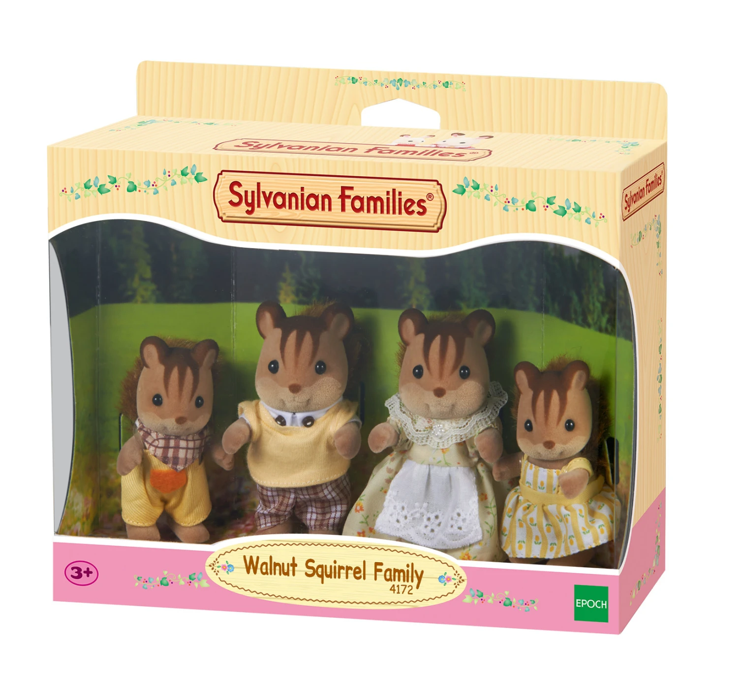 Sylvanian Families Sylvanian Families - Familie Walnoot Eekhoorn 4 Sylvanian Families Sylvanian Families - Familie Walnoot Eekhoorn - Afbeelding 2