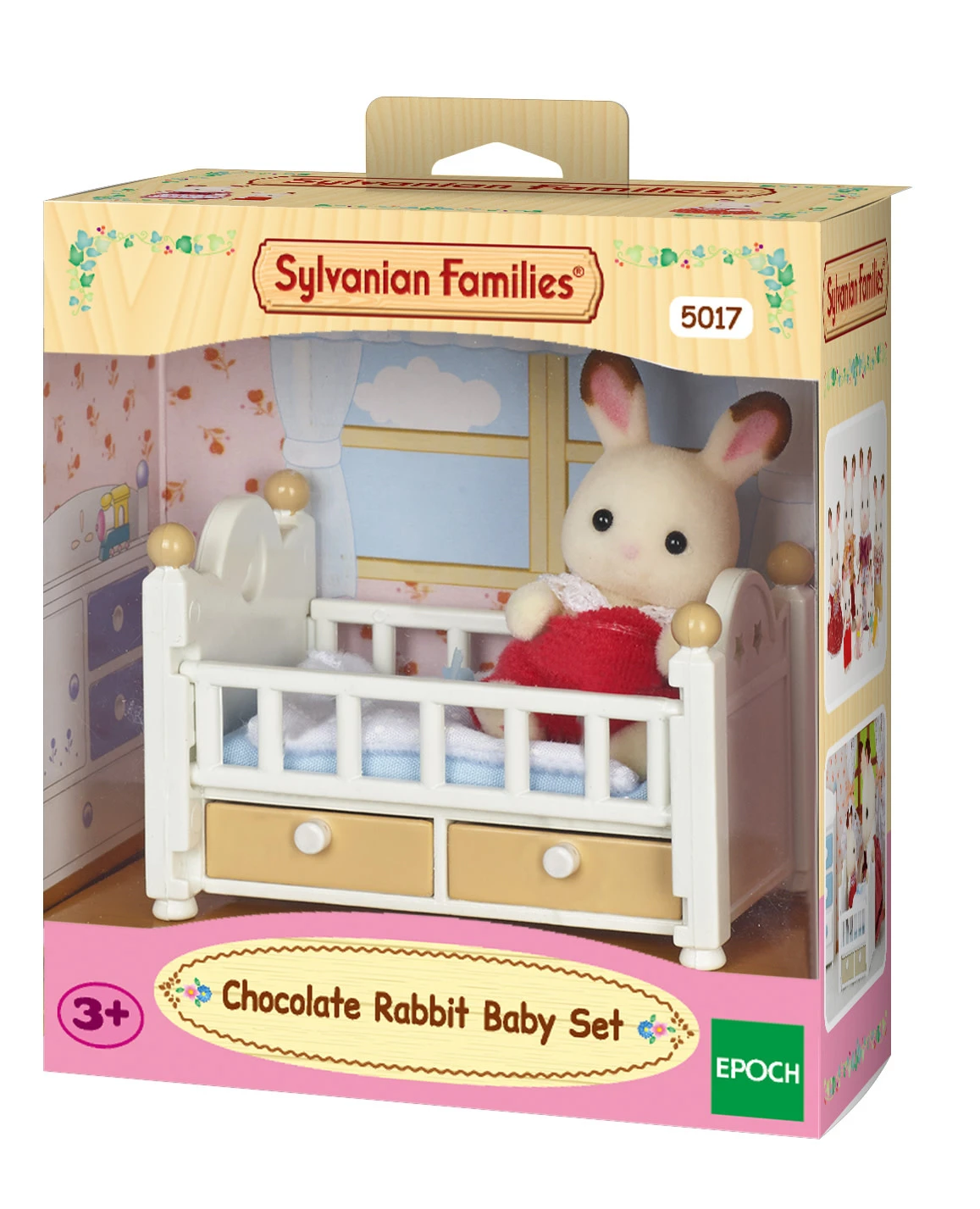 Sylvanian Families Sylvanian Families - Set Baby Chocoladekonijn 5 Sylvanian Families Sylvanian Families - Set Baby Chocoladekonijn - Afbeelding 3