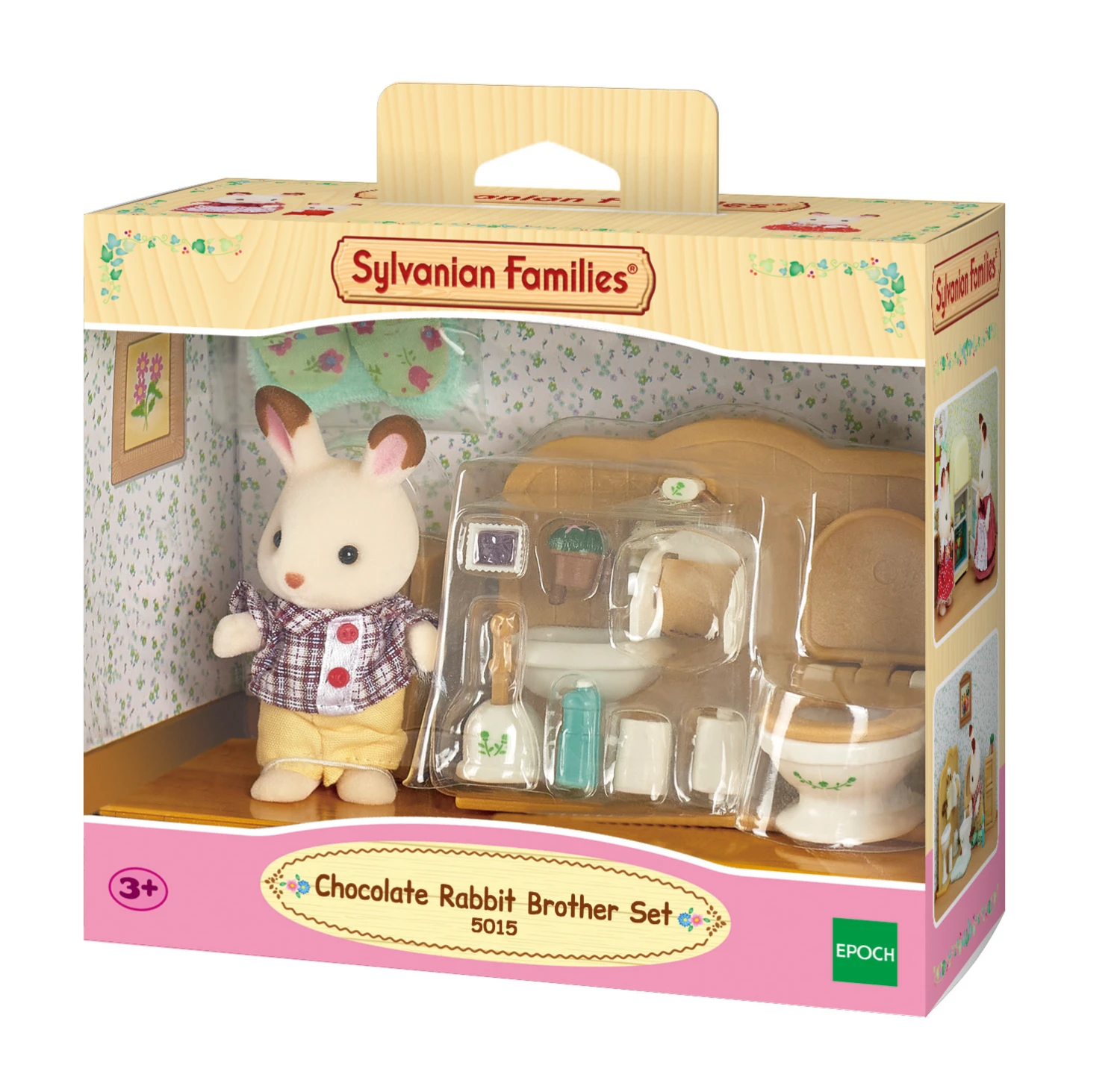 Sylvanian Families Sylvanian Families - Set Broer Chocoladekonijn 3 Sylvanian Families Sylvanian Families - Set Broer Chocoladekonijn