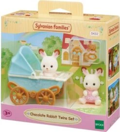 Sylvanian Families Sylvanian Families - Set Tweeling Chocoladekonijn -Goedkope Speelgoed sylvanian families sylvanian families set tweeling 2
