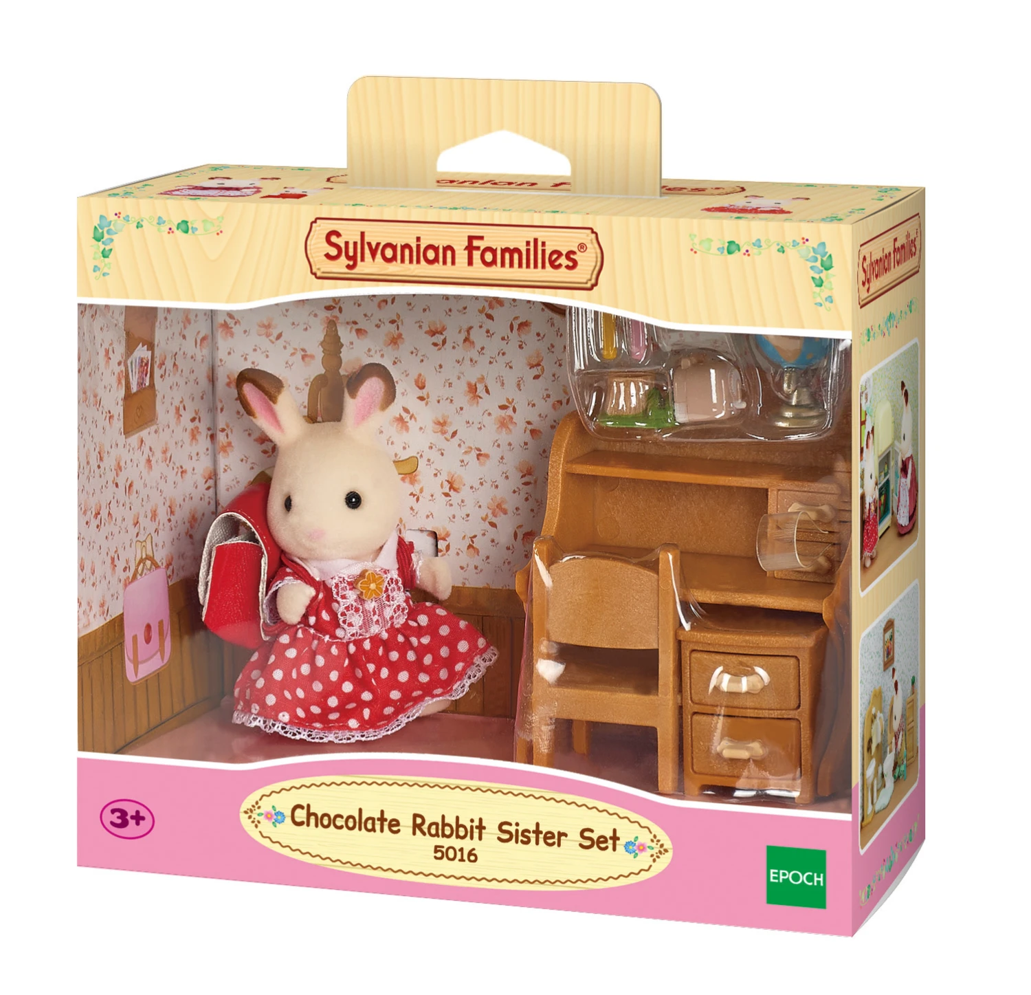 Sylvanian Families Sylvanian Families - Set Zus Chocoladekonijn 5 Sylvanian Families Sylvanian Families - Set Zus Chocoladekonijn - Afbeelding 3