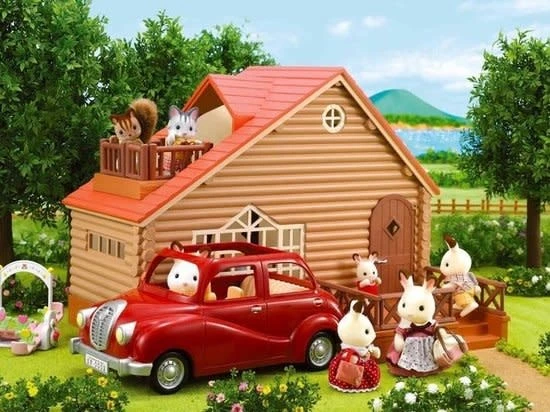Sylvanian Families (UA) Sylvanian Families - Blokhut 4 Sylvanian Families (UA) Sylvanian Families - Blokhut - Afbeelding 2