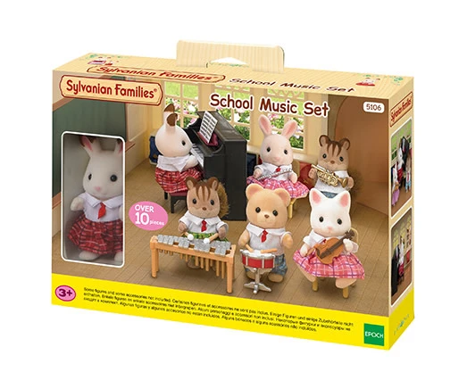 Sylvanian Families (UA) Sylvanian Families - Muziek Op School 3 Sylvanian Families (UA) Sylvanian Families - Muziek Op School