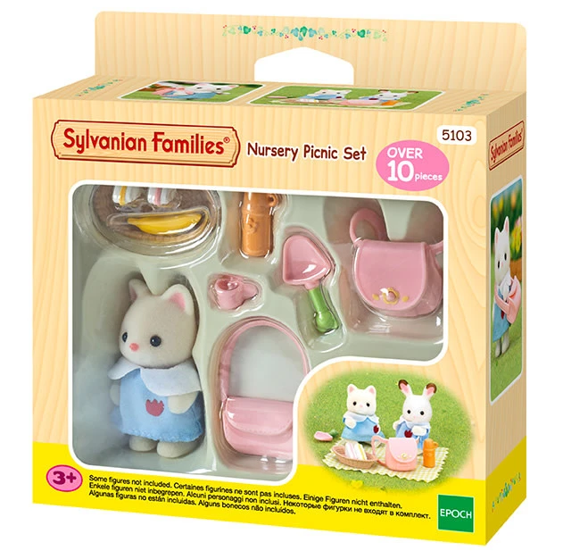 Sylvanian Families (UA) Sylvanian Families - Picknickset Creche 4 Sylvanian Families (UA) Sylvanian Families - Picknickset Creche - Afbeelding 2