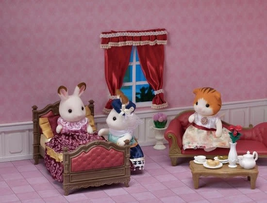 Sylvanian Families (UA) Sylvanian Families, Town Series - Luxe Bed 4 Sylvanian Families (UA) Sylvanian Families, Town Series - Luxe Bed - Afbeelding 2