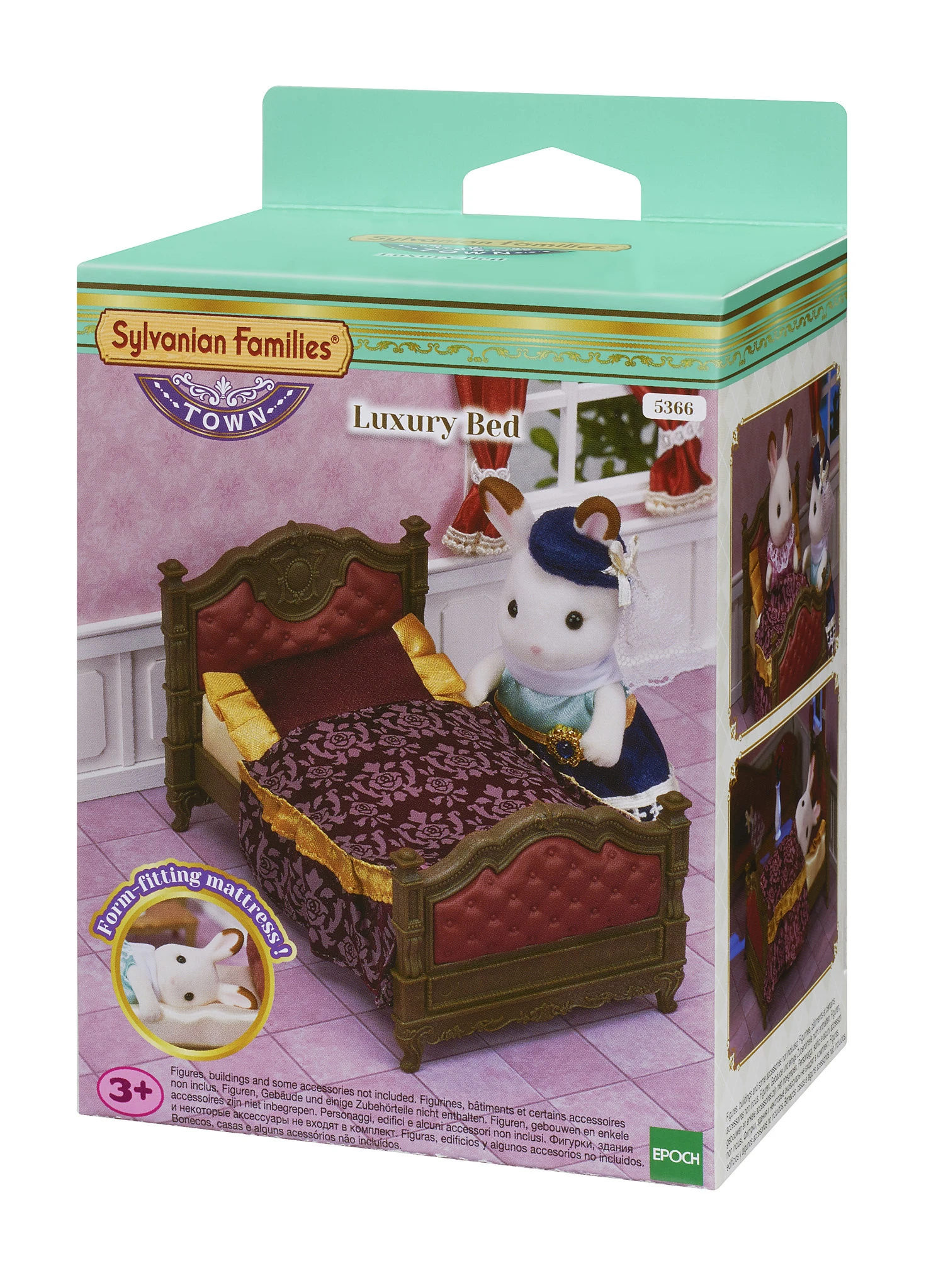 Sylvanian Families (UA) Sylvanian Families, Town Series - Luxe Bed 5 Sylvanian Families (UA) Sylvanian Families, Town Series - Luxe Bed - Afbeelding 3